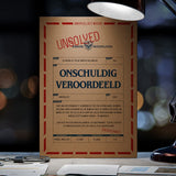 Onschuldig veroordeeld